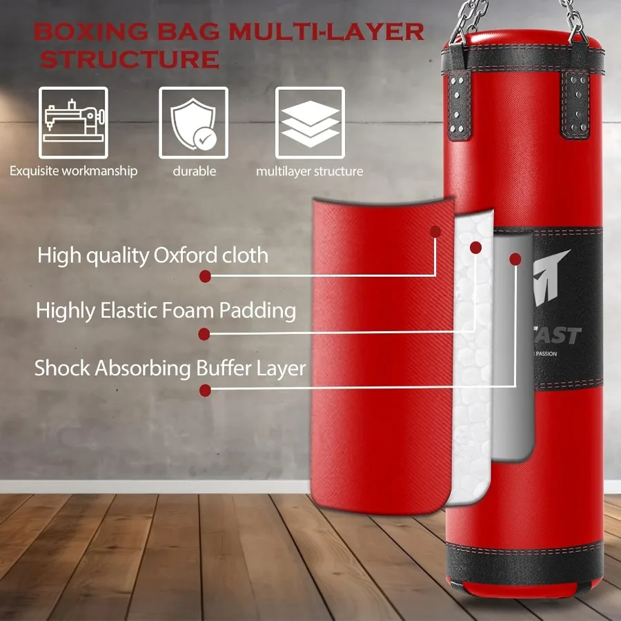 4ft Heavy Punching Bag Set for - Home Gym Outfit ulasan dan harga