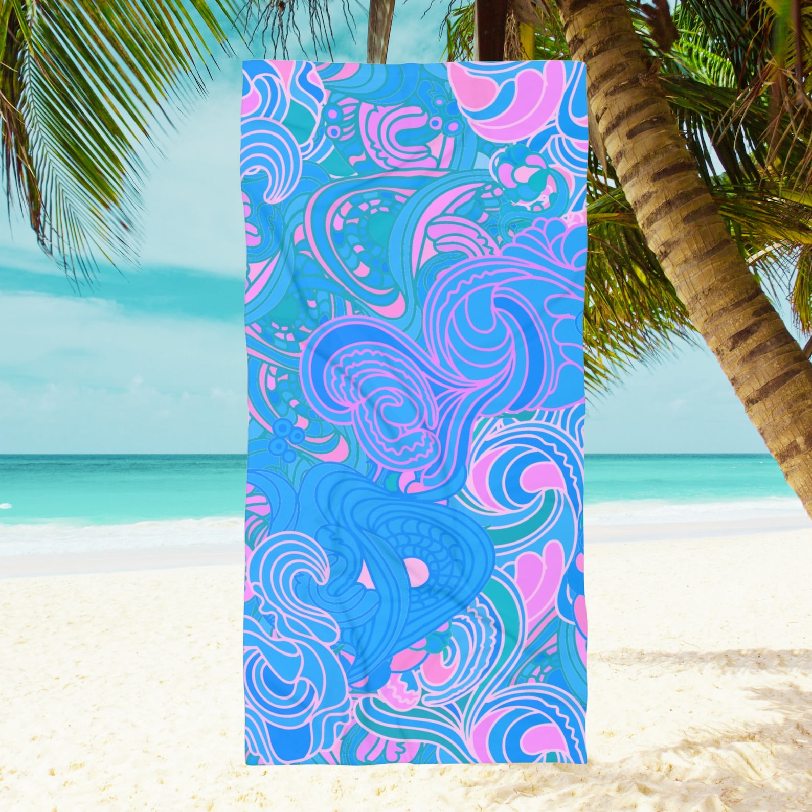 Pink and Blue Kaleidoscope Sum - Sauna Home Gym ulasan dan harga