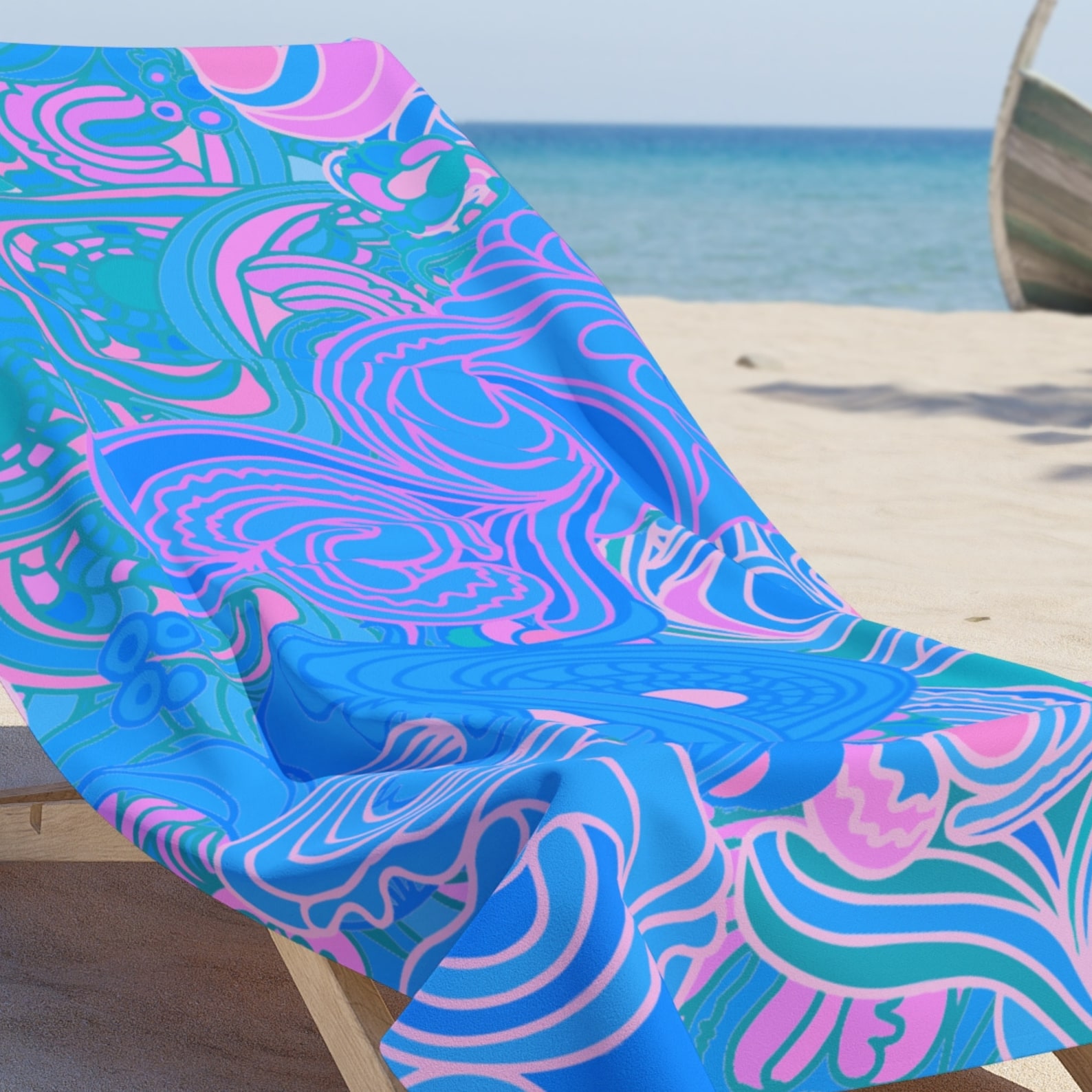 Pink and Blue Kaleidoscope Sum - Sauna Home Gym ulasan dan harga