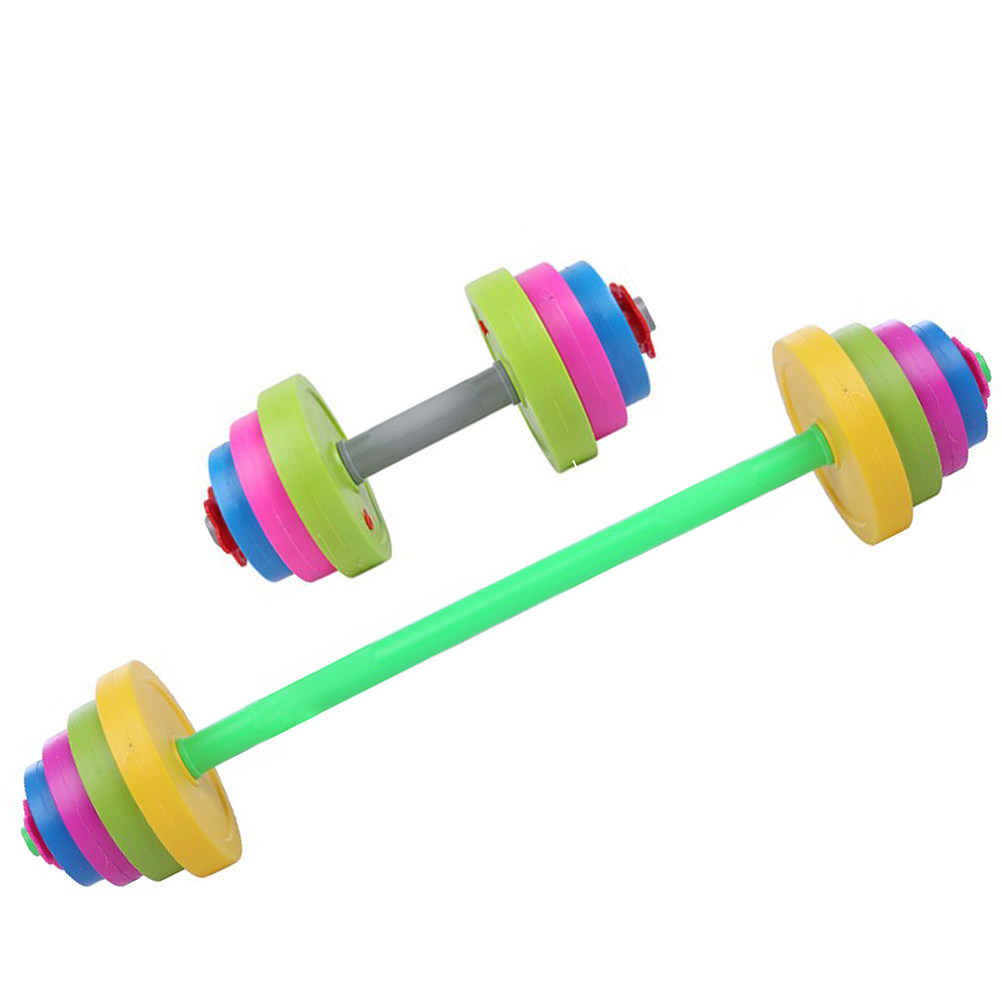 1Set Kids Fitness Dumbbell Pla - Home Gym Kids ulasan dan harga