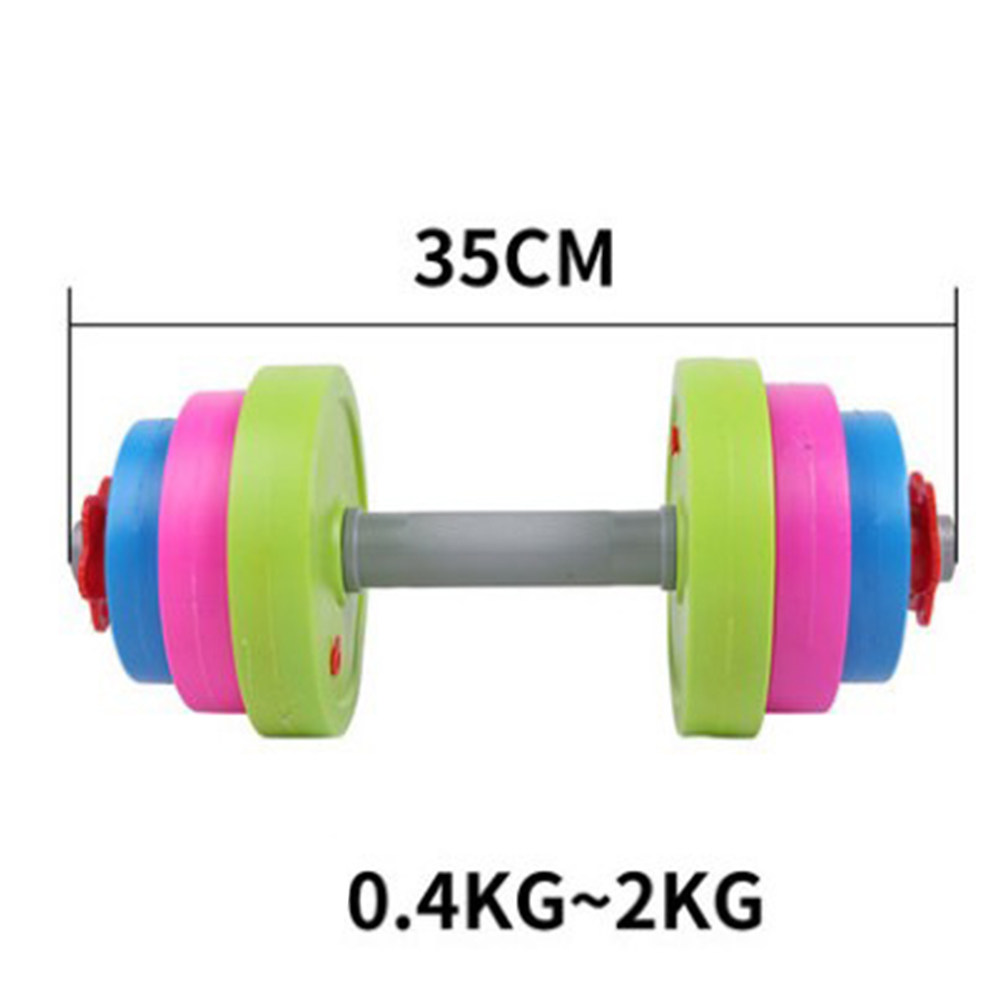 1Set Kids Fitness Dumbbell Pla - Home Gym Kids ulasan dan harga