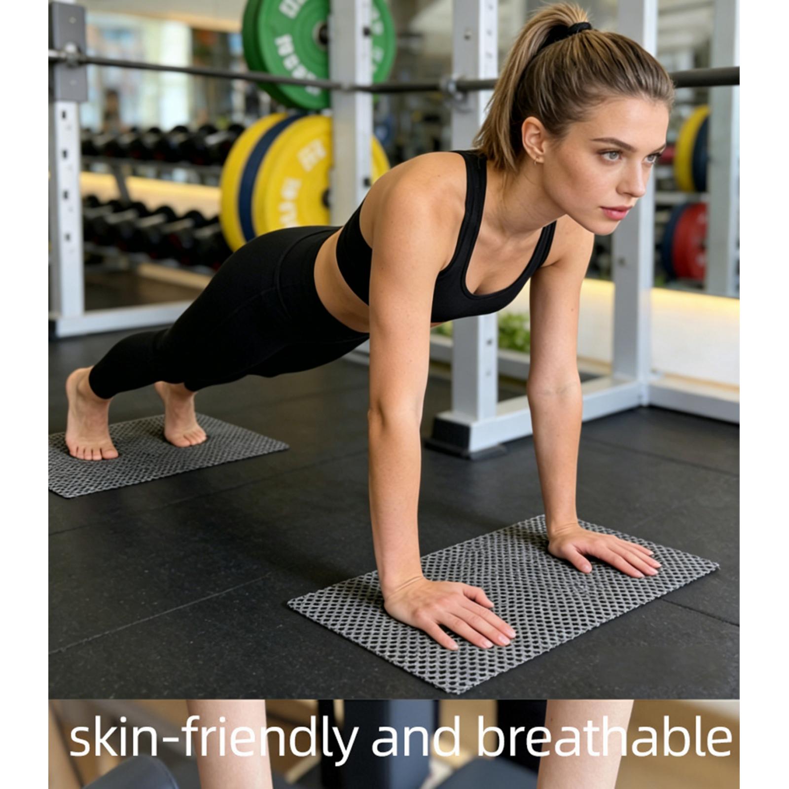 2Pcs/Set Pilates Nonslip Mat S - Home Gym Pilates ulasan dan harga
