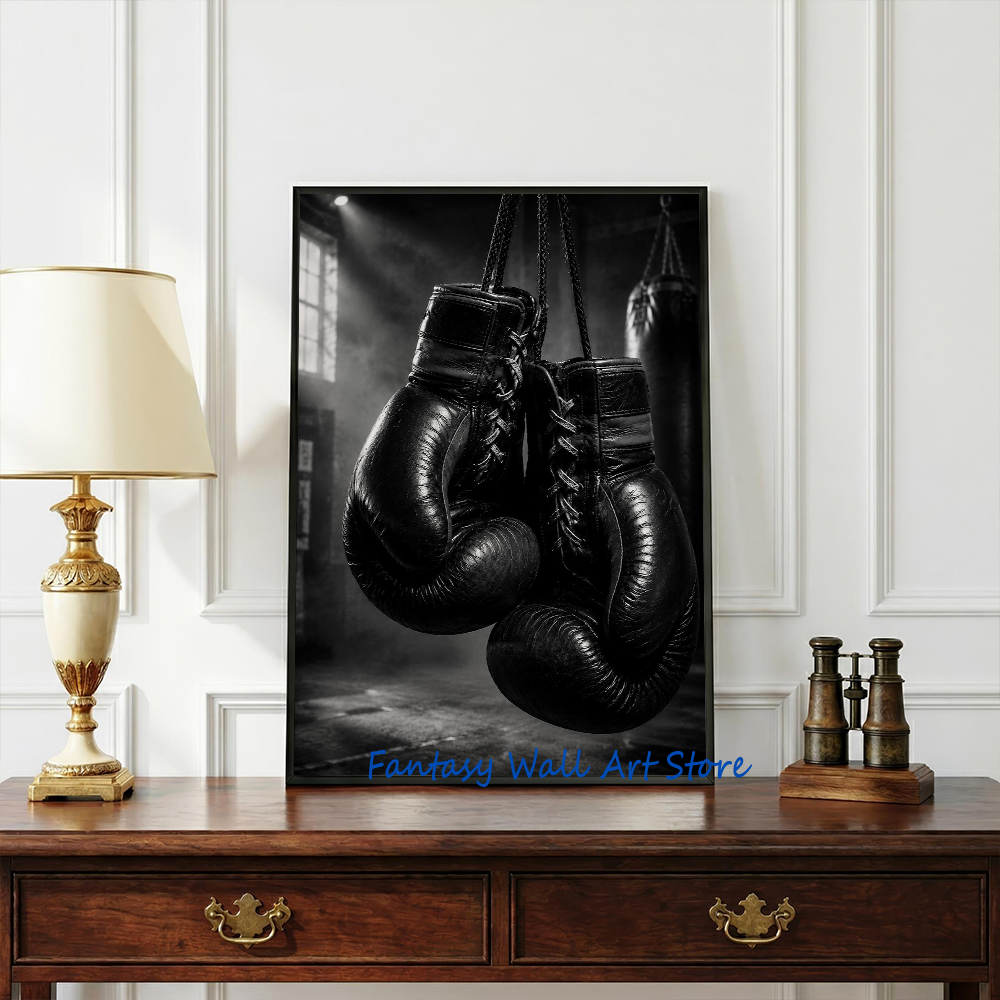 Vintage Sport Boxing Poster Bo - Home Gym Japan ulasan dan harga