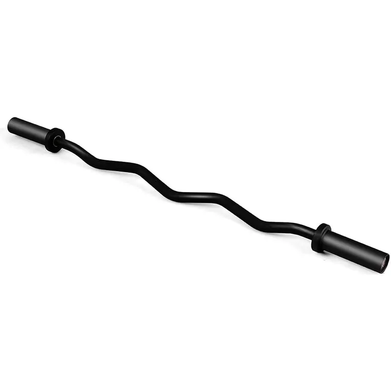 New Product Fitness Steel Curv - Barbell Curl Bar ulasan dan harga
