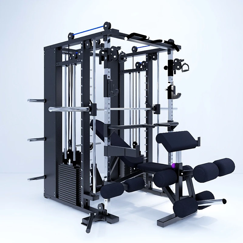 # l Commercial All In One Powe - Home Gym With Smith Machine ulasan dan harga