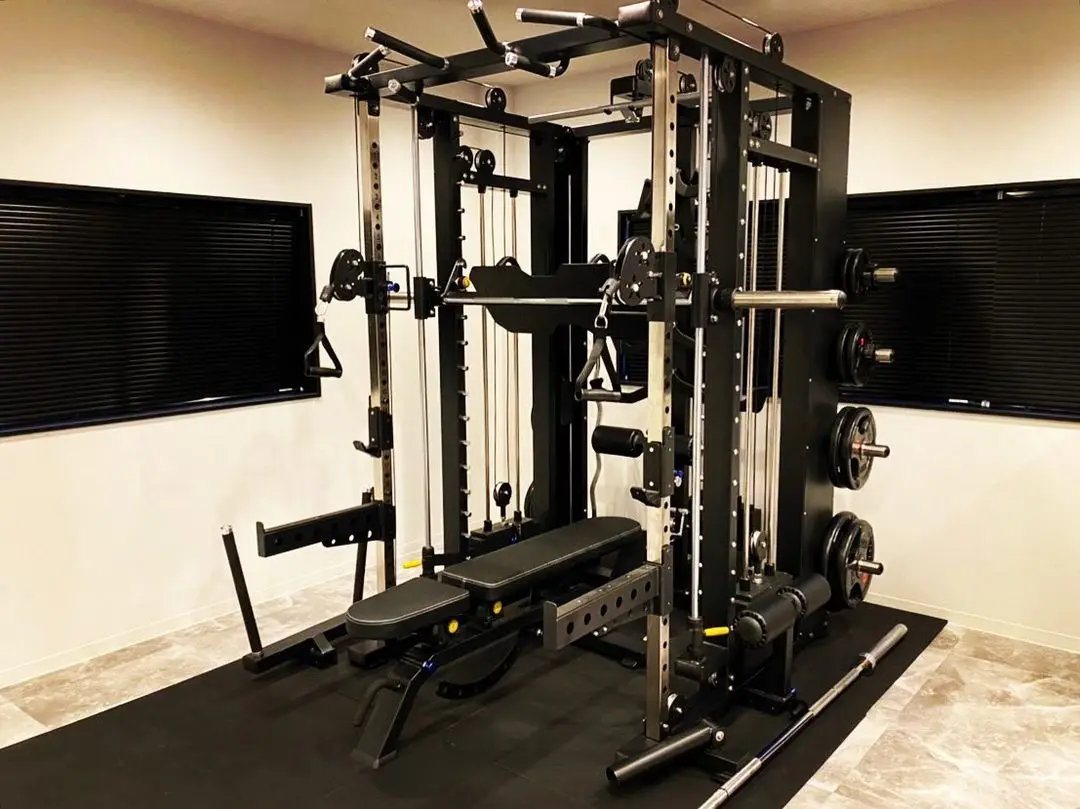 # l Commercial All In One Powe - Home Gym With Smith Machine ulasan dan harga